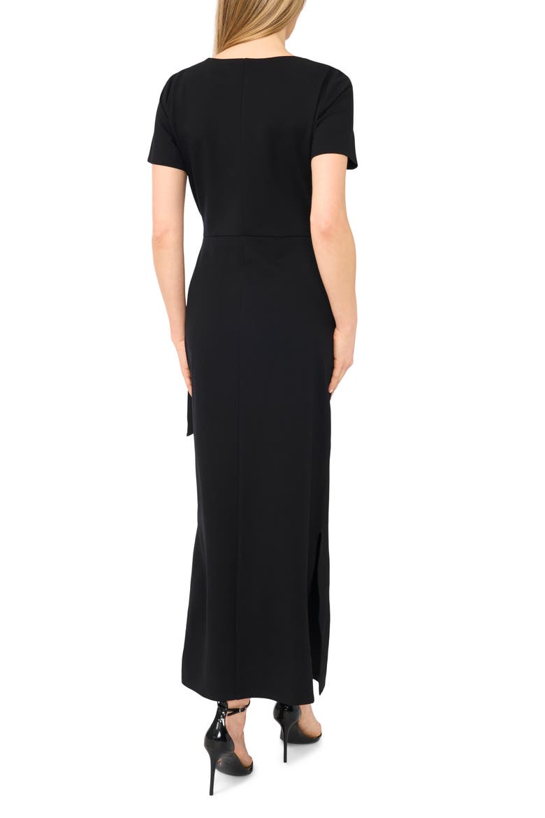 short sleeve midi dress black Hinvhai Women's Solid Color Square Neck Summer Casual Tiered Ruffle Flowy ALine Dress M(m), Size: Medium Black Short Sleeve V Neck Midi Dress With Pockets.Delicate pintuck and lattice trim details elevate this effortless bohemian maxi dress Katrel Dress, XXS | Black