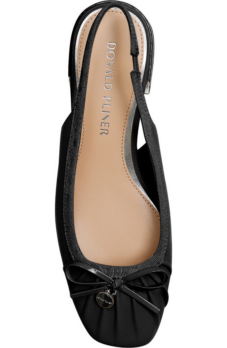 Donald Pliner Dara Slingback Square Toe Pump, Alternate, color, Black