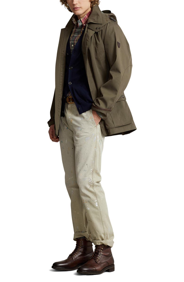 Polo Ralph Lauren Hooded Car Coat, Alternate, color,