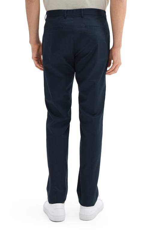 Theory Zaine Hanson Stretch Cotton Blend Pants In Baltic
