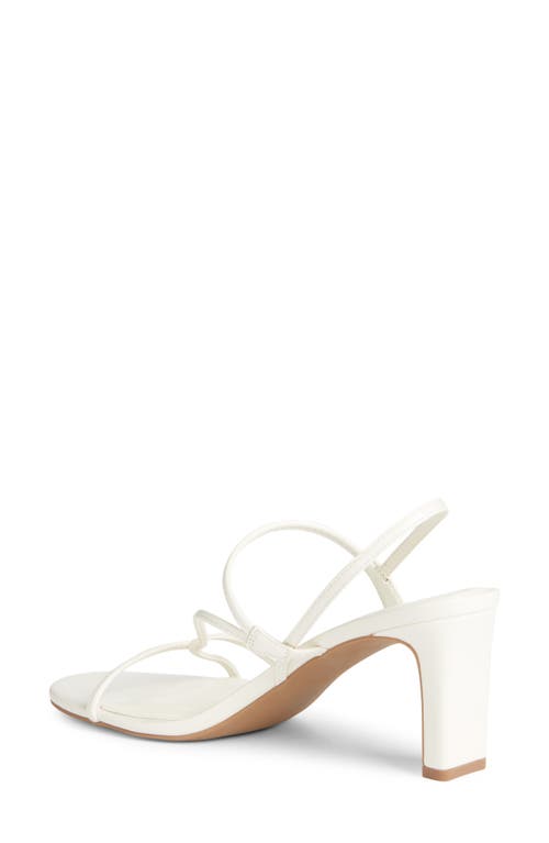 Open Edit Pia Slingback Sandal In White Ice