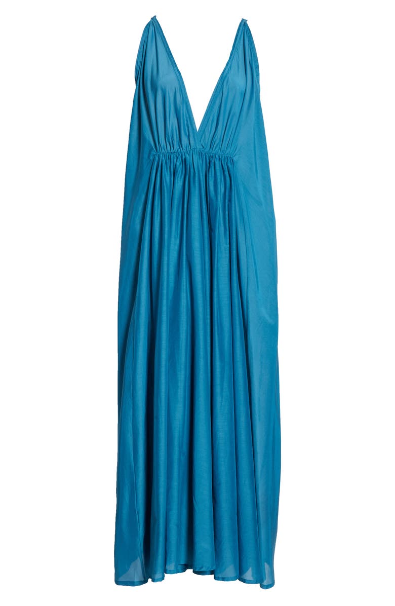 Kalita Clemence Cotton & Silk Maxi Dress, Alternate, color,