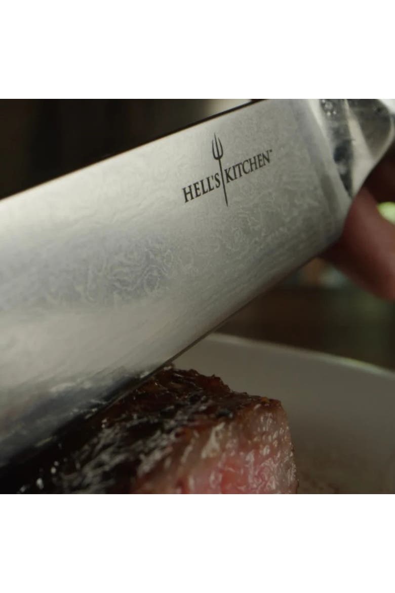 5" Steak Knife 4 Piece Set, Alternate, color, Black