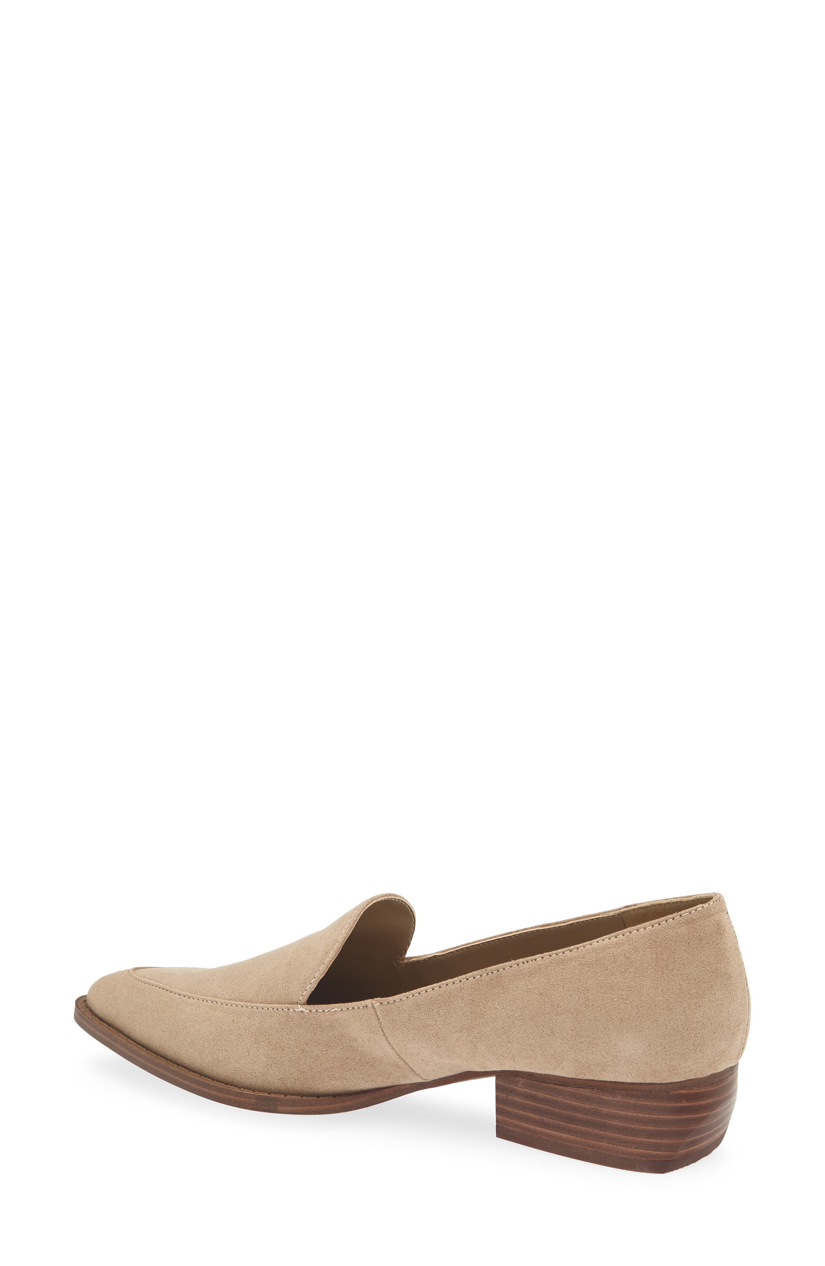 Becarda Pointed Toe Loafer Pump, Alternate, color, TORTILLA