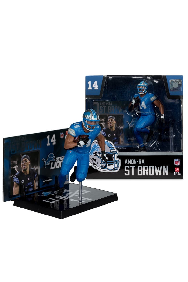 Amon-Ra St. Brown (Detroit Lions) NFL 7" Figure McFarlane, Main, color, Multi-Color