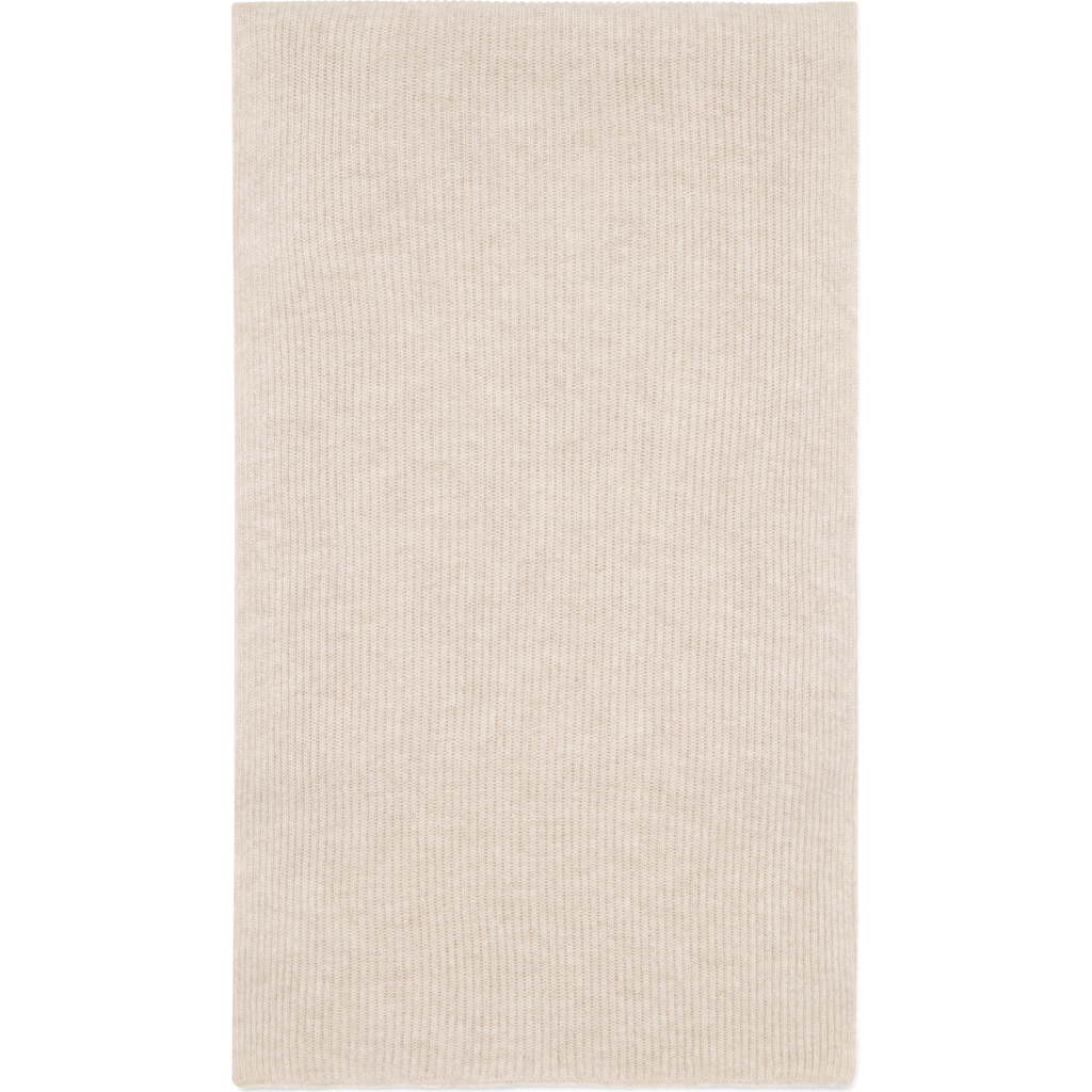 Brunello Cucinelli Cashmere Knit Scarf In Neutral