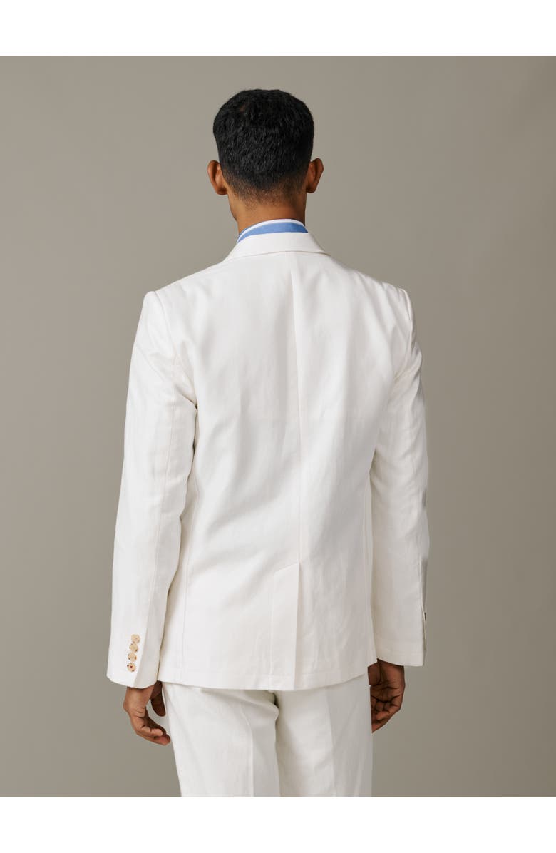 Aubin Axholme Tailored Linen Blend Blazer, Alternate, color, Vintage White