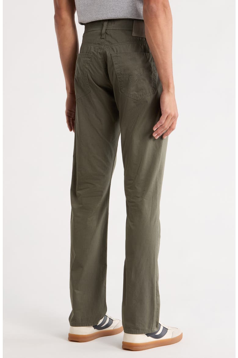 Everett Slim Straight Leg Pants, Alternate, color, ARMORY GREEN