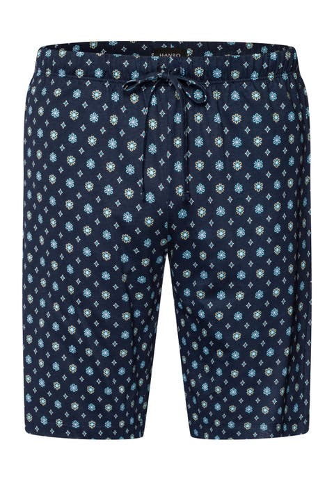 Night And Day Drawstring Cotton Shorts