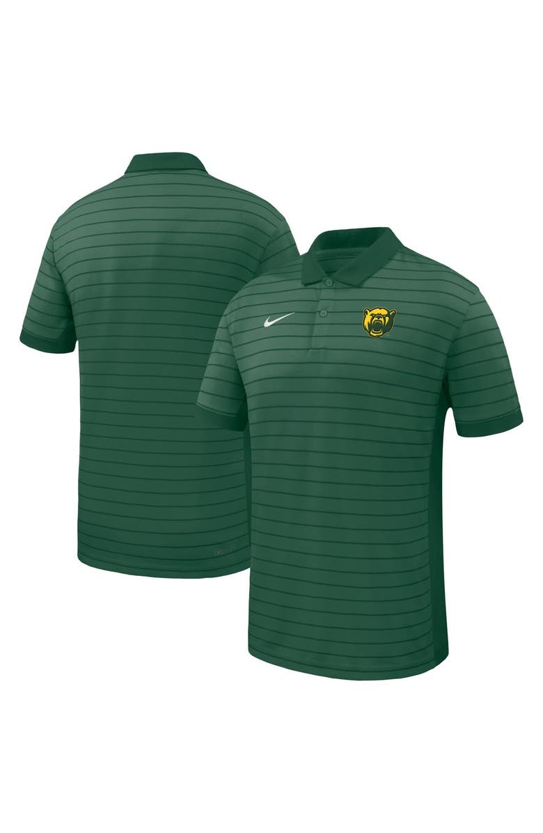 Nike Men's Nike Green Baylor Bears 2025 Early Season Coaches Sideline Victory Stripe Performance Polo, Main, color, Green