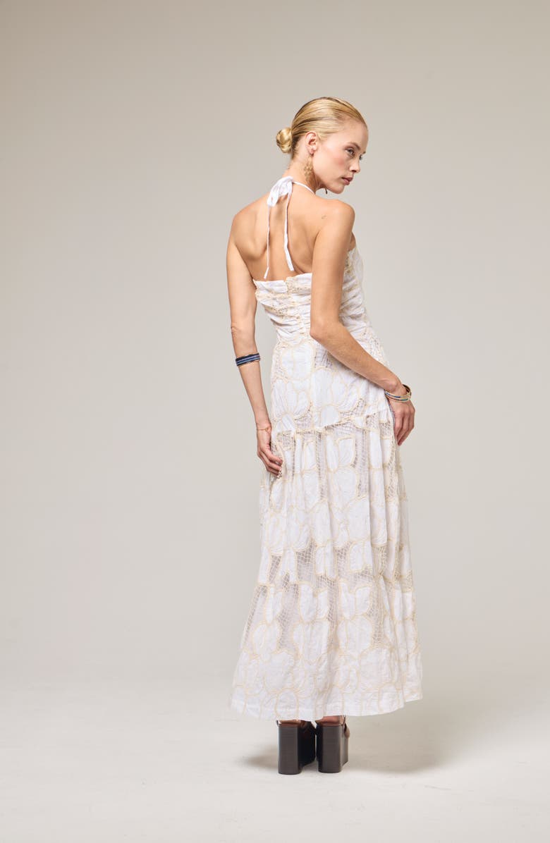 BTB Los Angeles Liz Dress, Alternate, color, White/Natural