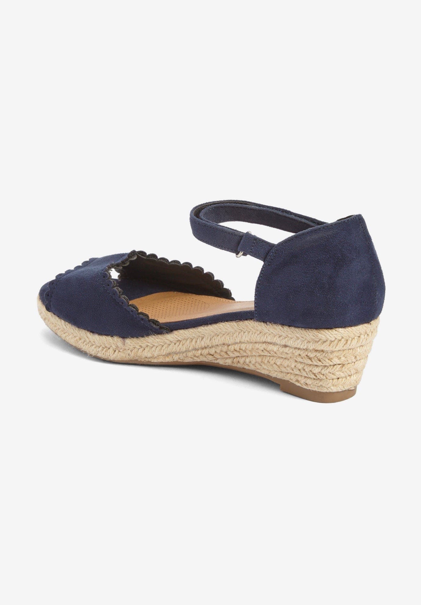 The Charlie Espadrille, Alternate, color, NAVY