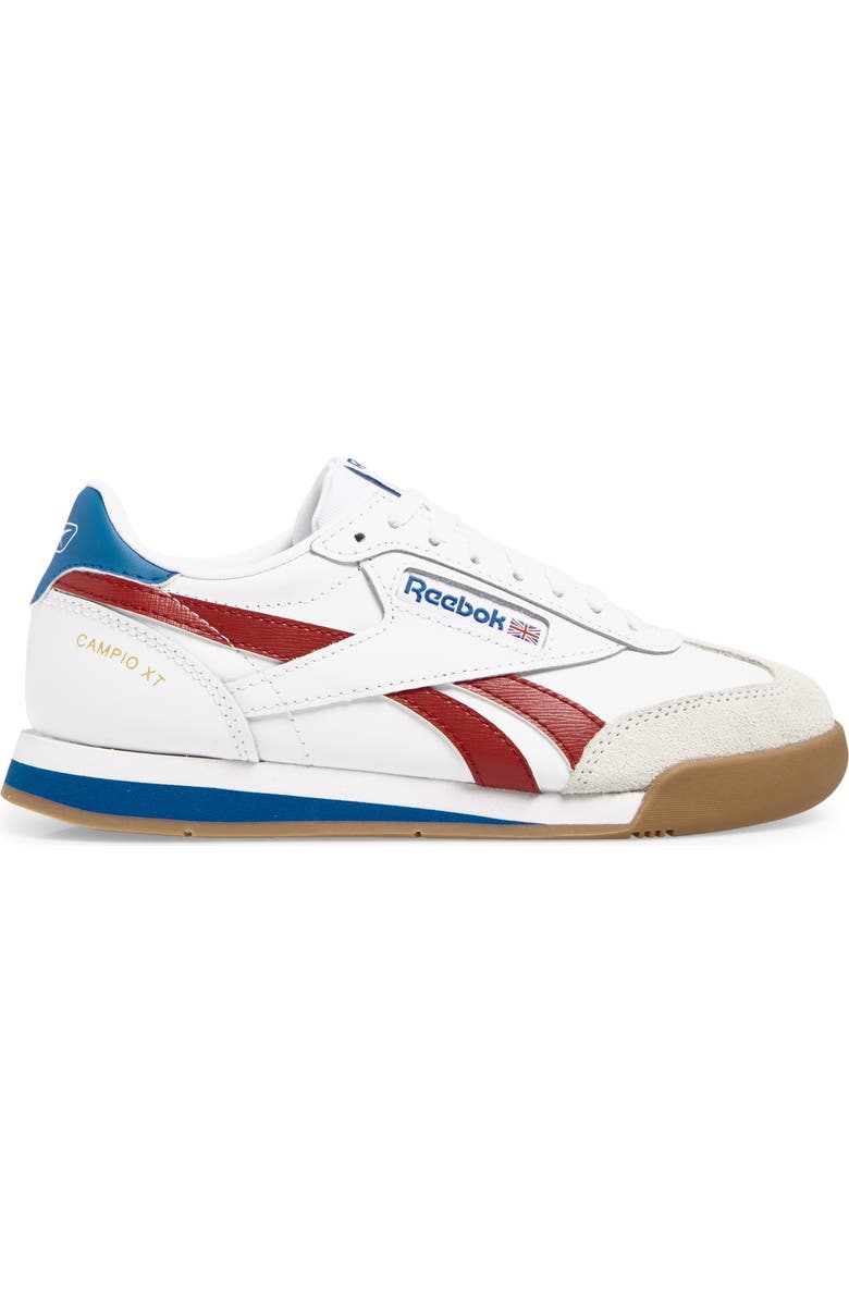 Reebok Kids' Campio XT Soccer Sneaker, Alternate, color, White/Red/Blue/Gum