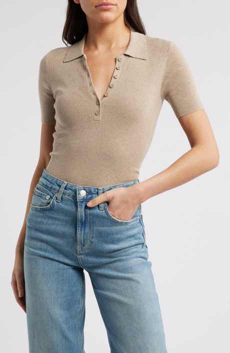 Rails Court Cotton & Cashmere Polo