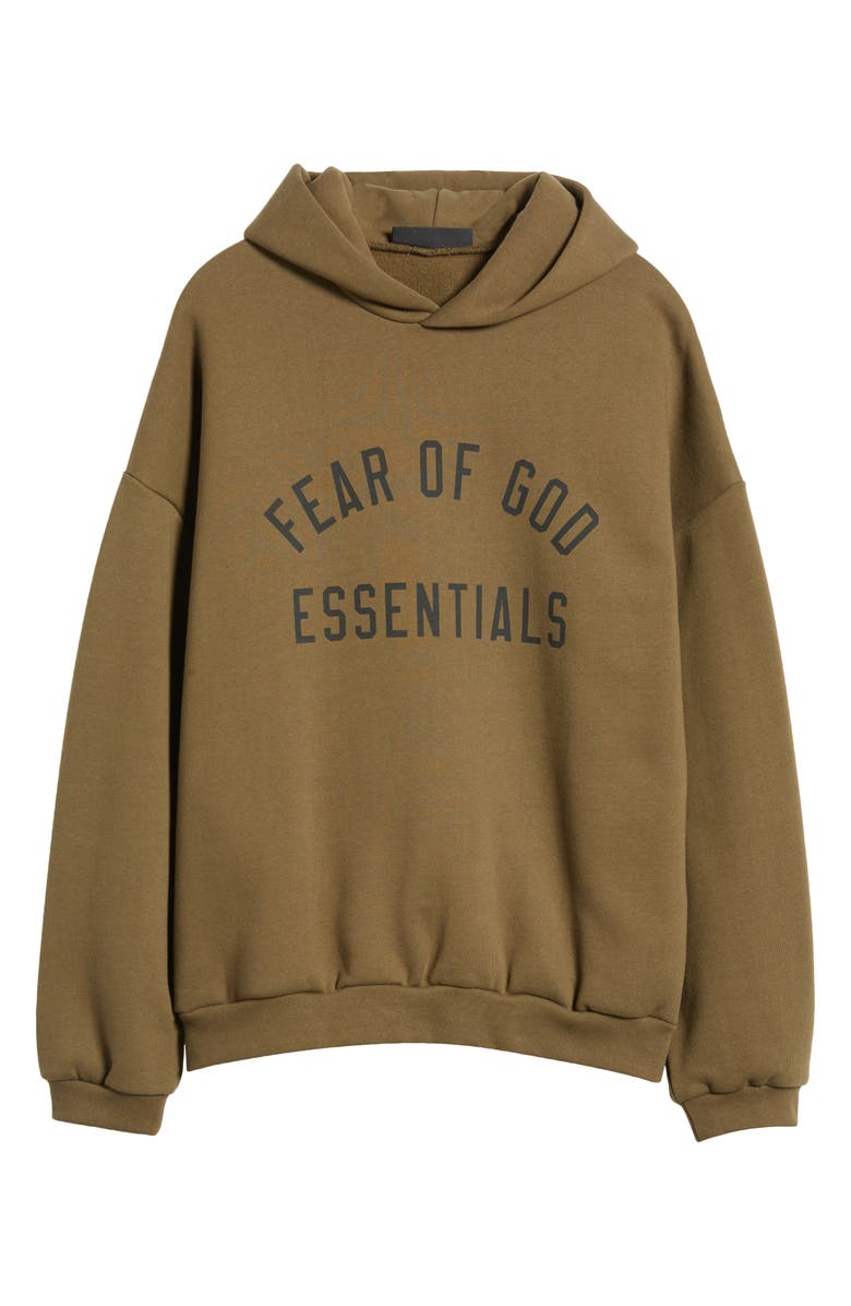Fear of God Essentials Gender Inclusive Logo Hoodie, Alternate, color, 