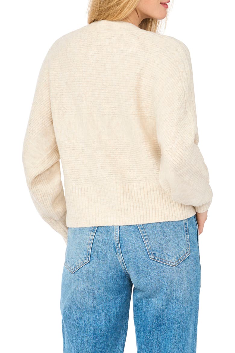 Stitch Detail Cardigan, Alternate, color, MALTED