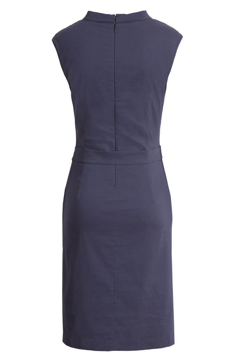 Ilse Jacobsen Shaped Poplin Dress, Alternate, color, 