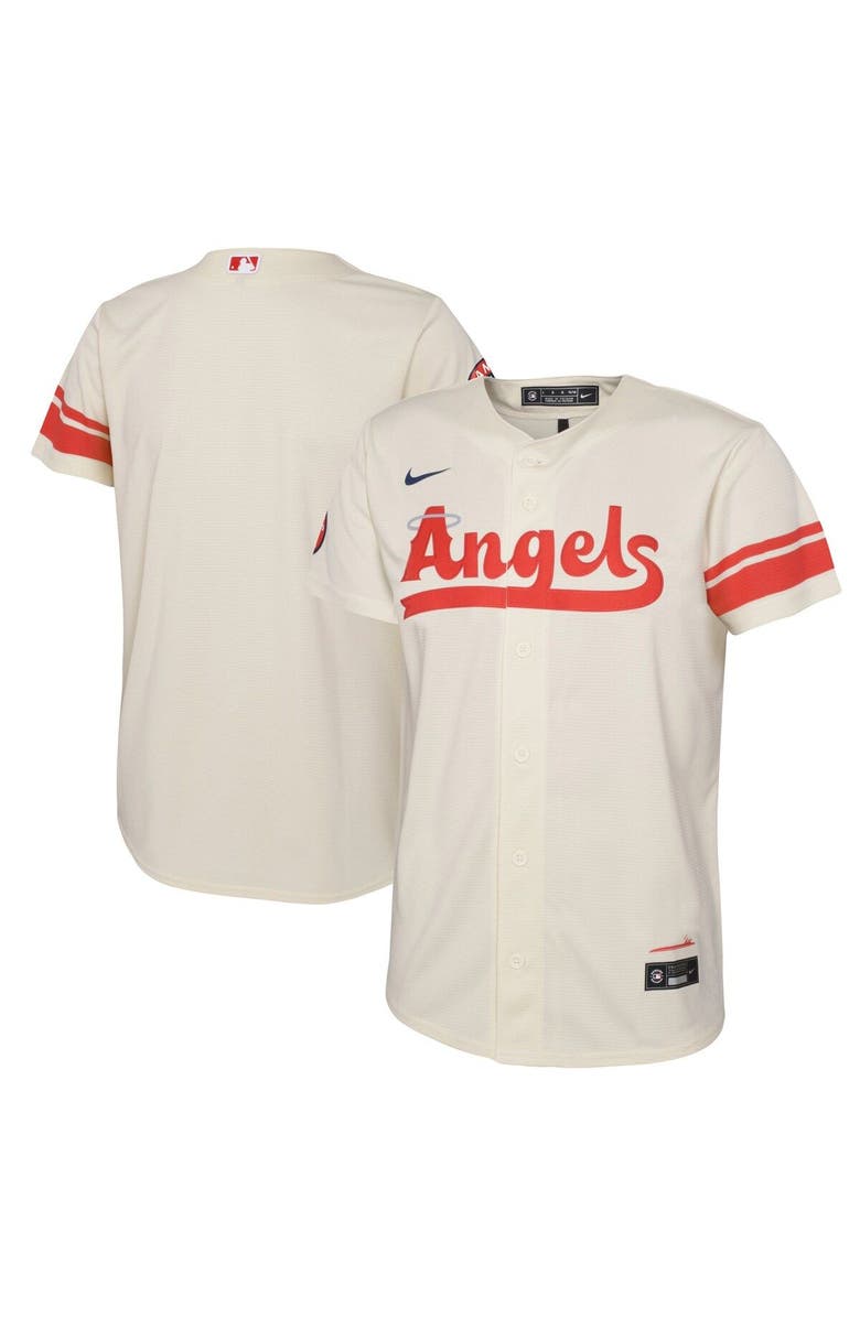 Nike Infant Nike Cream Los Angeles Angels City Connect Replica Jersey, Main, color, Cream