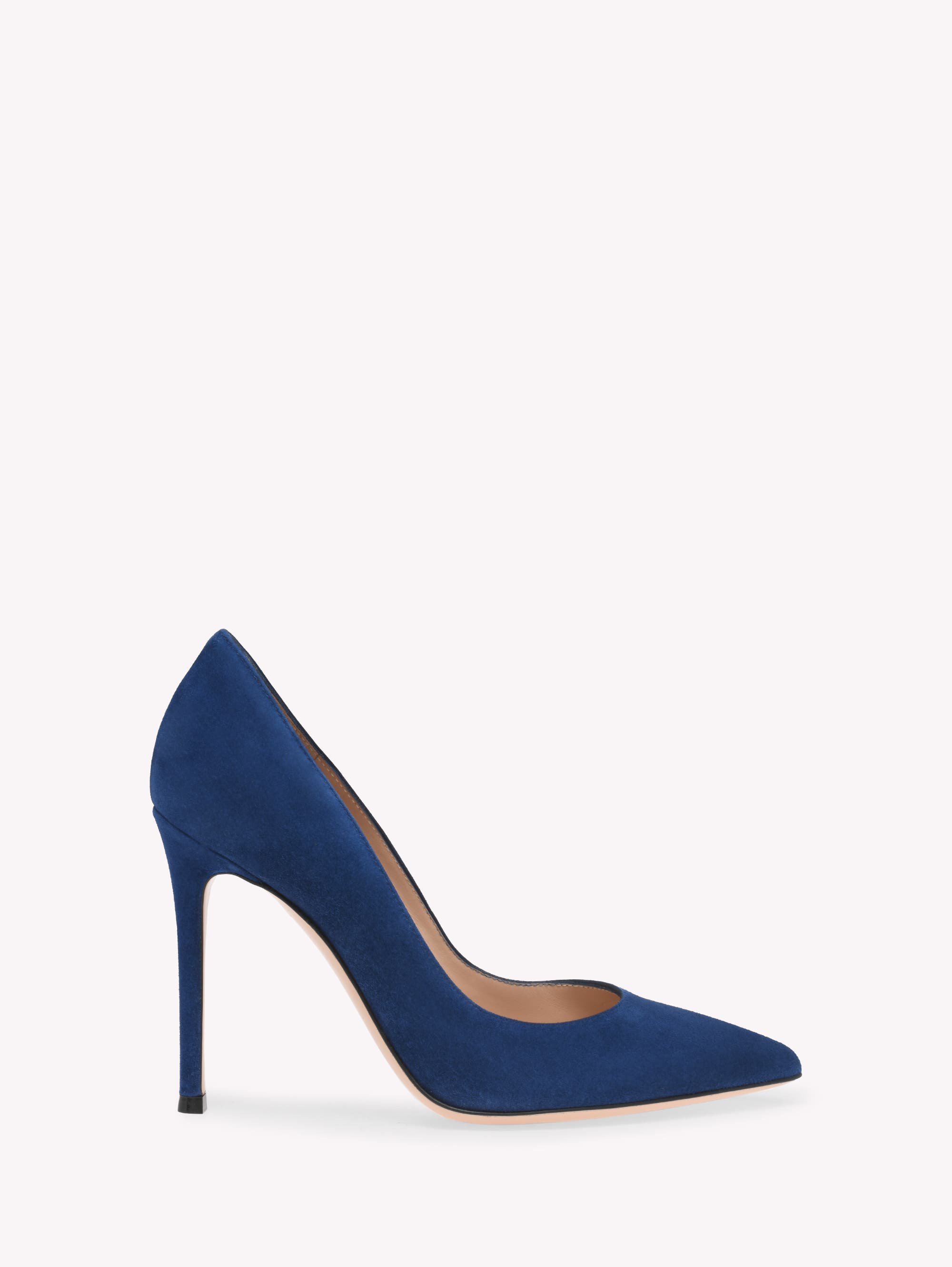  Navy Suede Leather