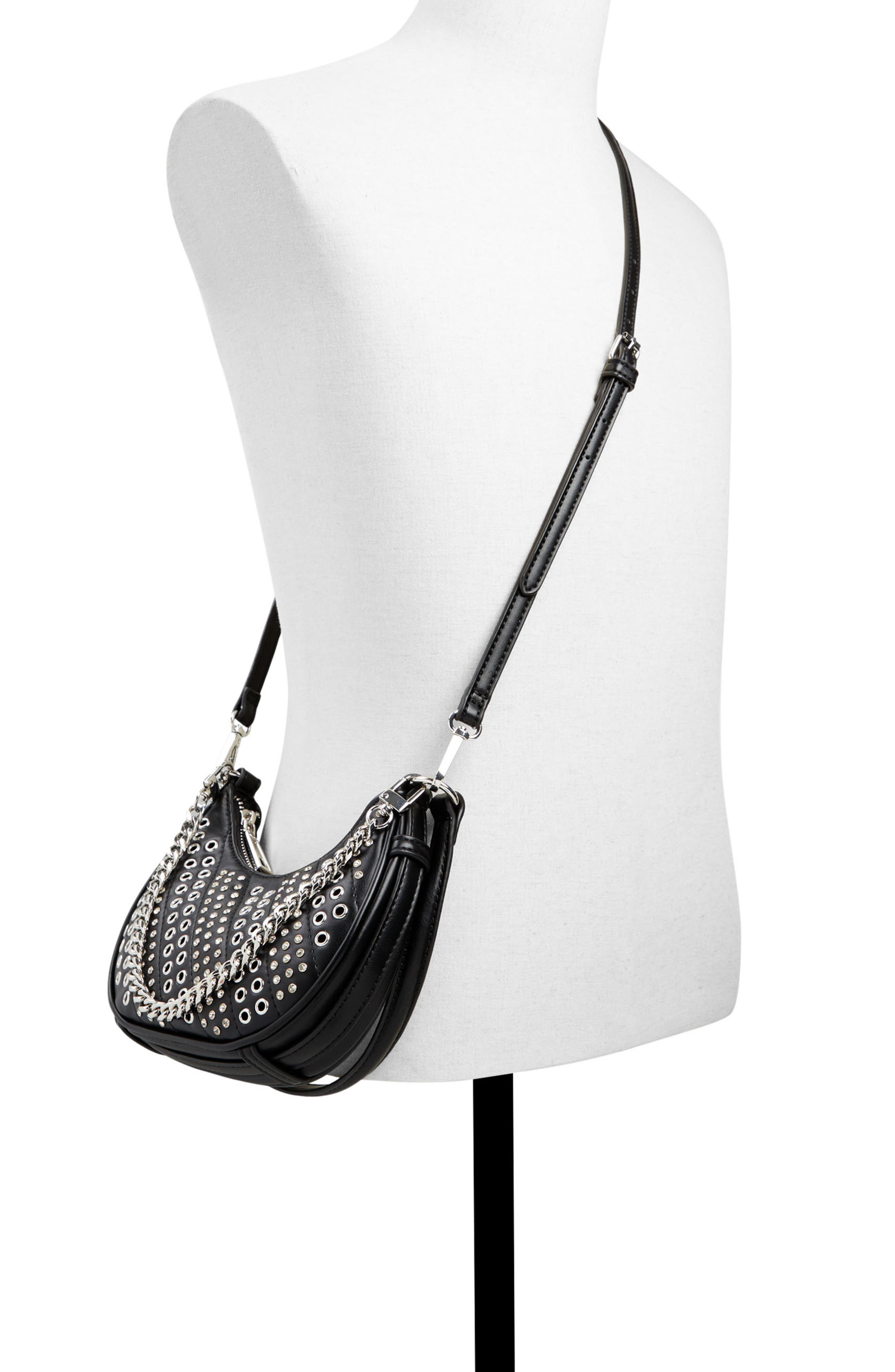 ALDO Nolia Faux Leather Shoulder Bag, Alternate, color, 