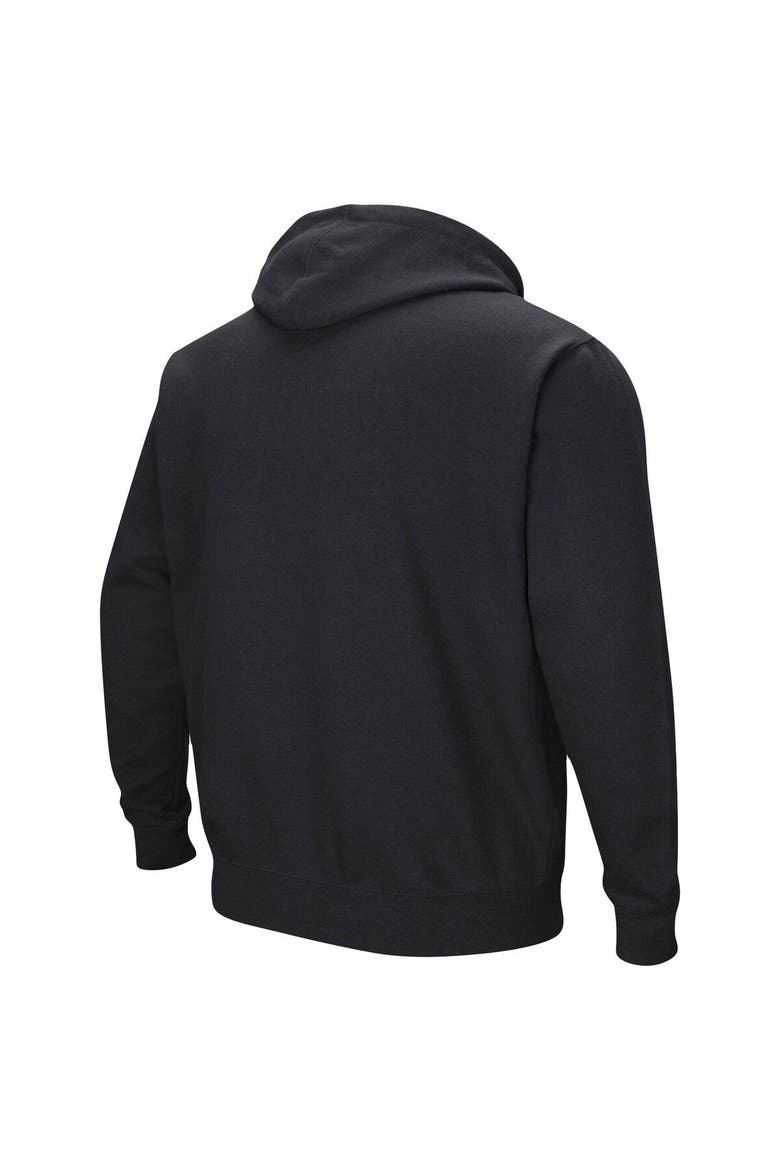 Men's Colosseum Black Florida A&M Rattlers Isle Pullover Hoodie, Alternate, color, Black