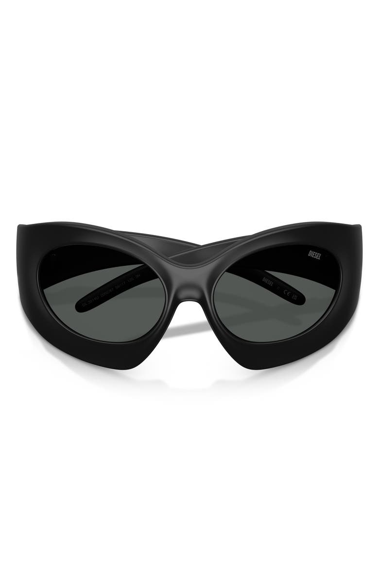 DIESEL<sup>®</sup> 56mm Cat Eye Sunglasses, Alternate, color, 