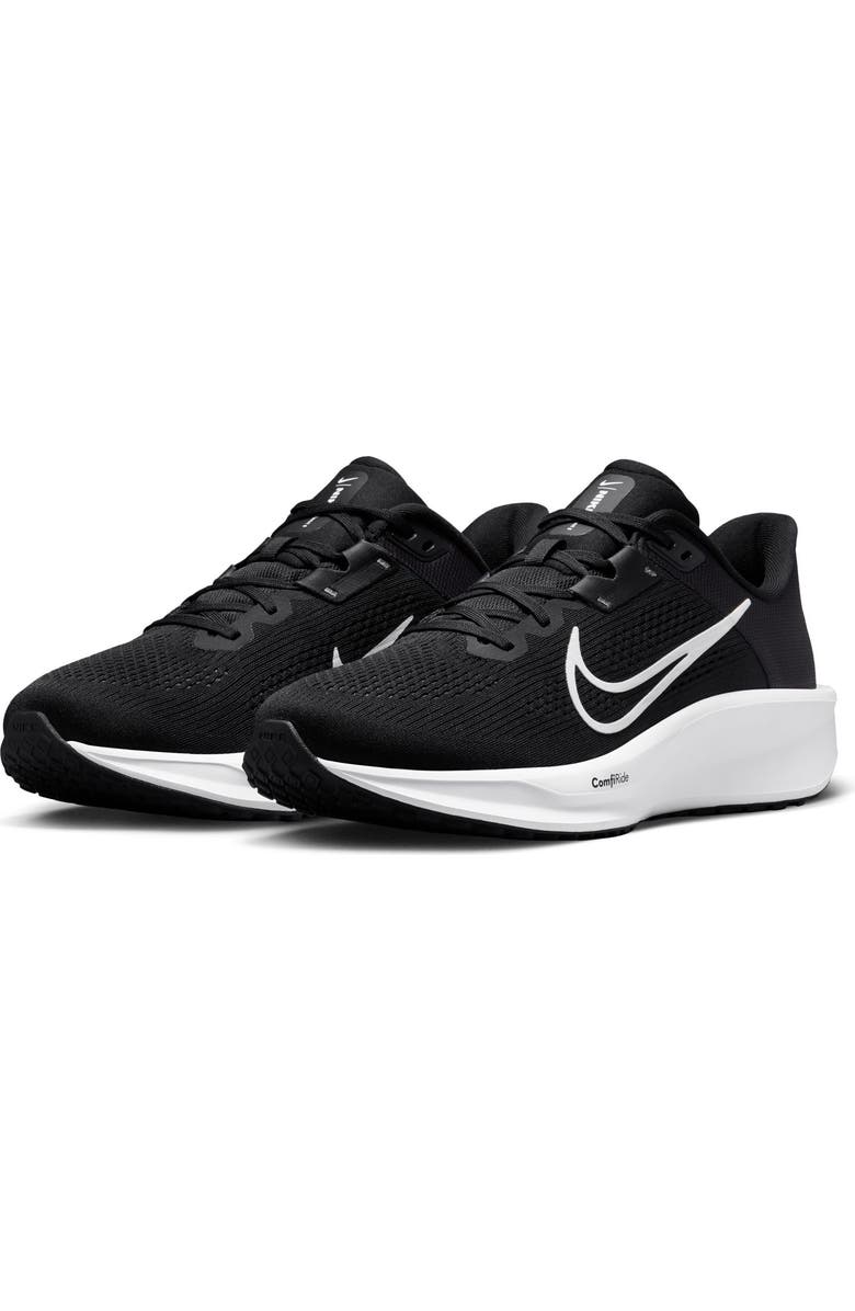 Nike Quest 6 Running Shoe, Main, color, Black/ White/ Iron Grey