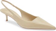 MANGO Tom Slingback Pointed Toe Pump