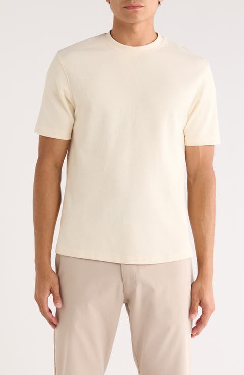 Textured Crewneck T-Shirt