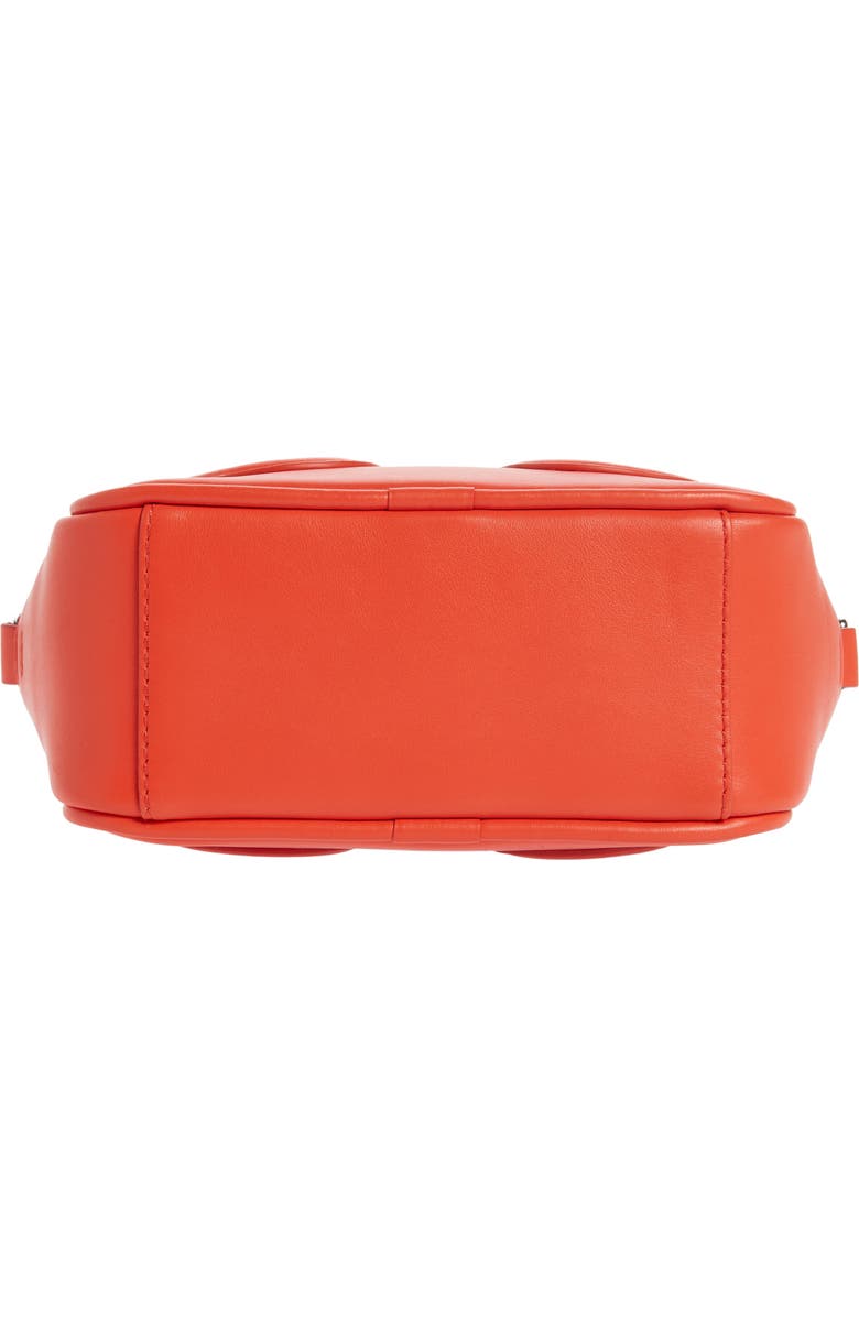 Courrèges Mini Loop Leather Crossbody Bag, Alternate, color,