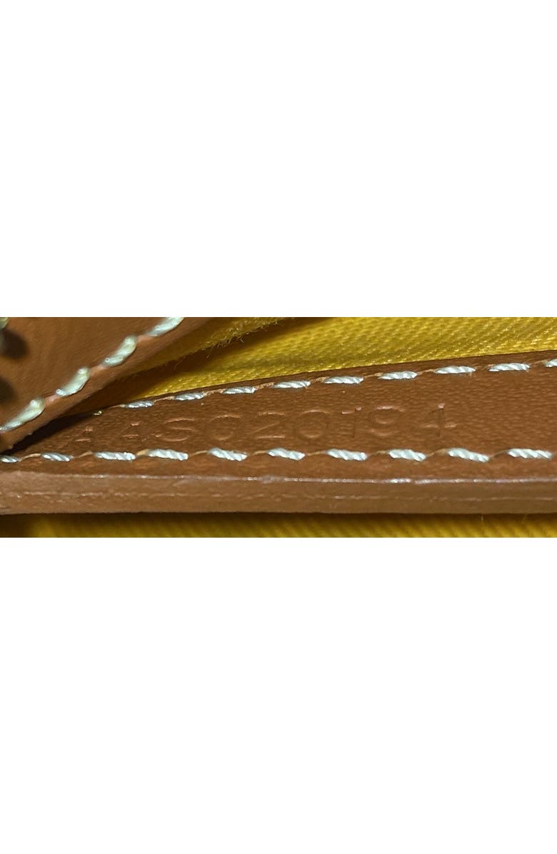 Pre-Owned Goyard Cap Vert Bag Coated Canvas, Alternate, color, Brown