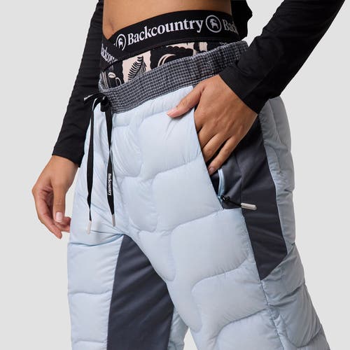 Backcountry Waas Allied Down Pant In Blue