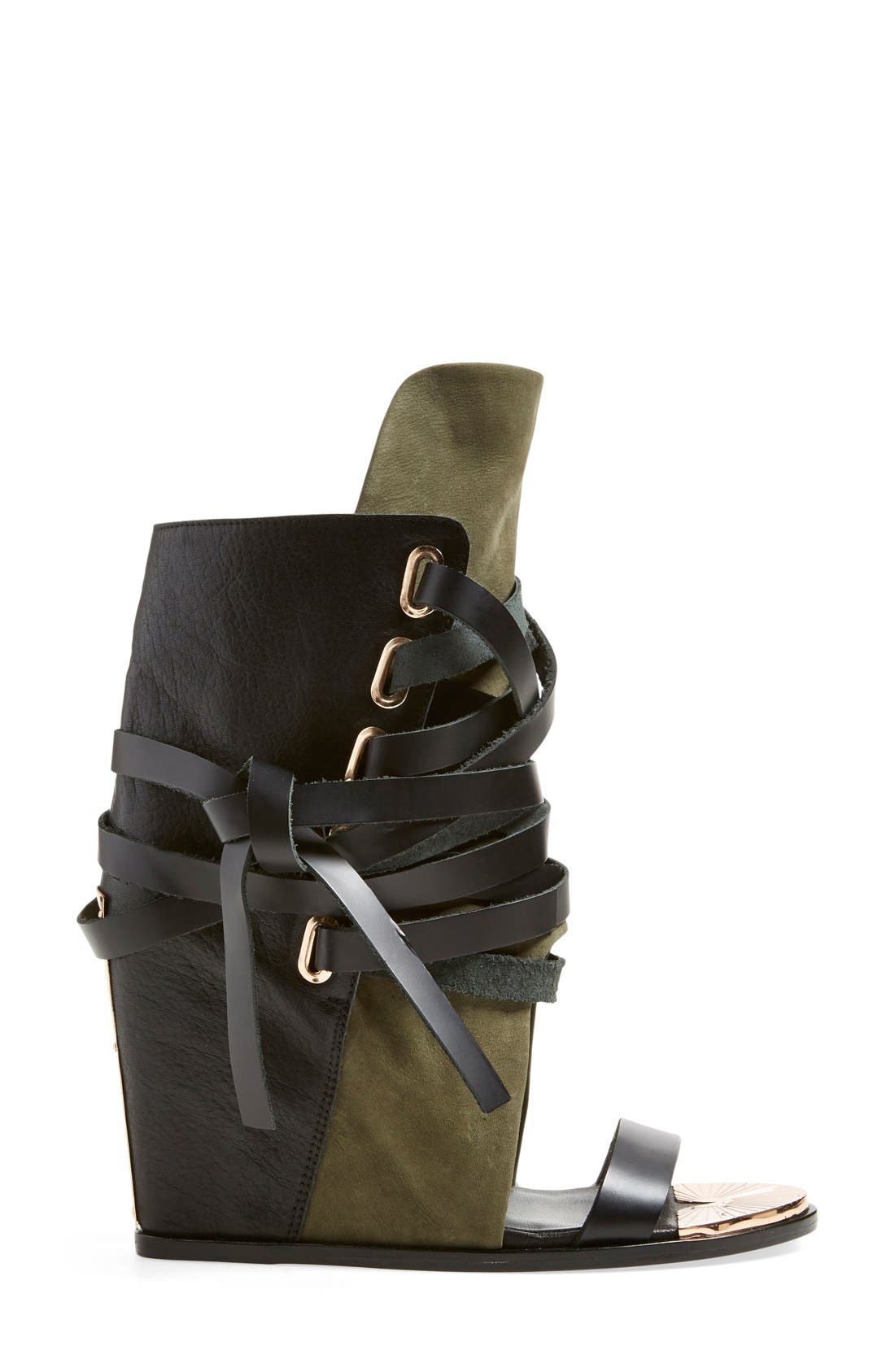 Ivy Kirzhner 'Mount' Wedge Sandal, Alternate, color, 