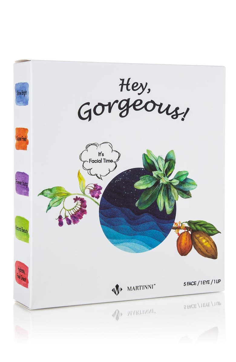 MARTINNI MASKS Hello Gorgeous 7-Piece Mask Set, Main, color, 