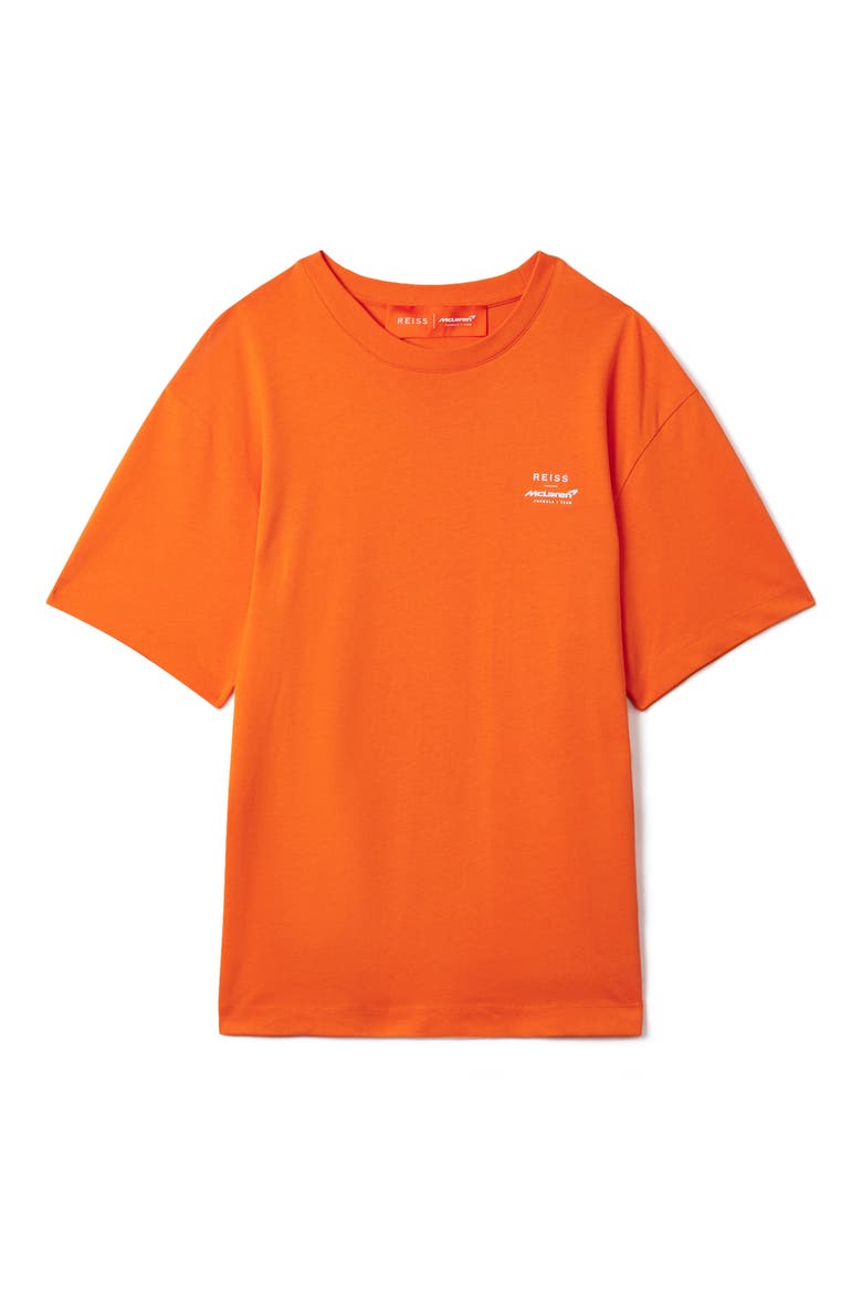 x McLaren Formula 1 Team Collection Cotton Graphic T-Shirt, Alternate, color, PAPAYA