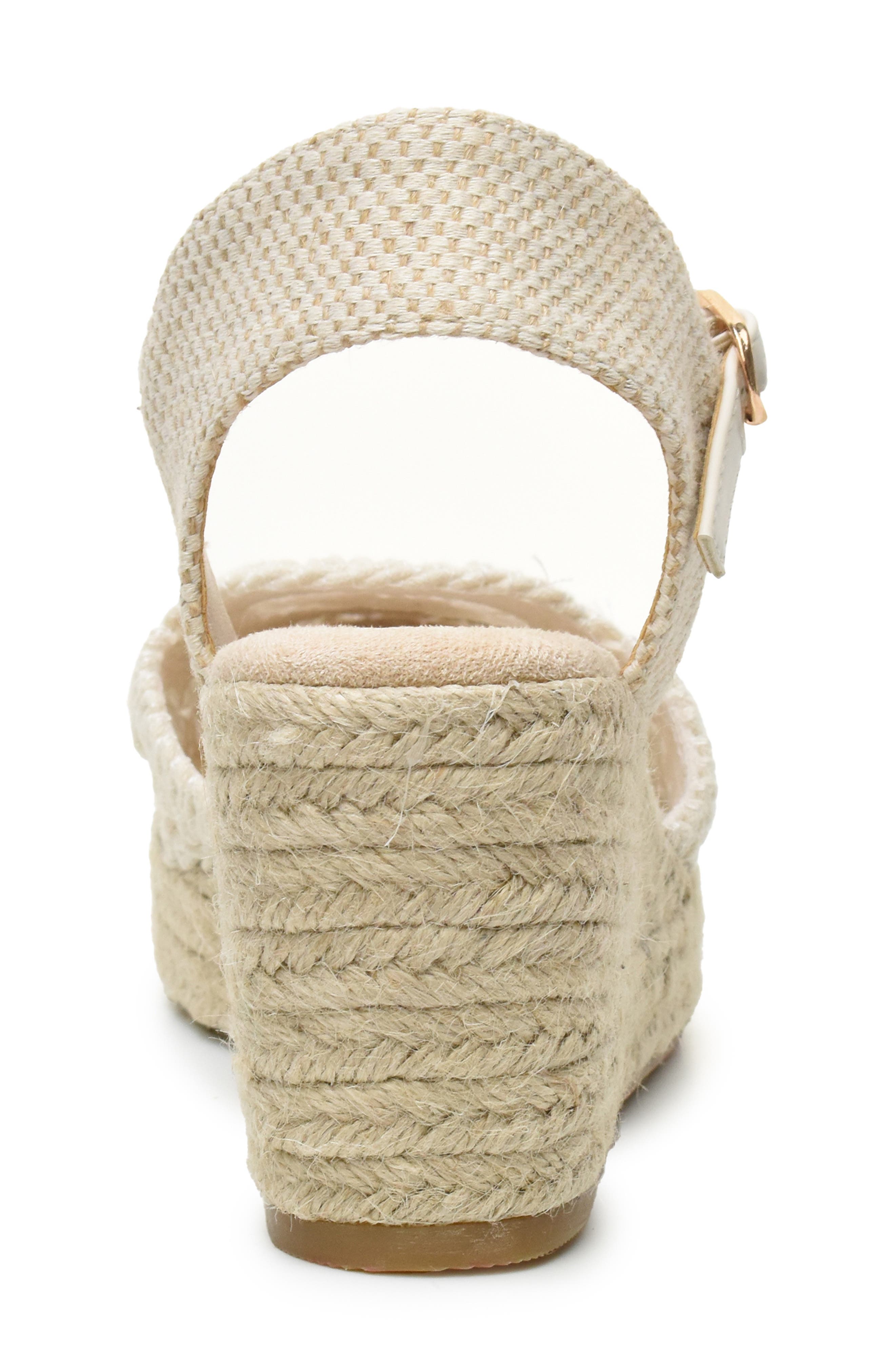 Catherine Catherine Malandrino Laboh Platform Wedge Espadrille Sandal, Alternate, color, 