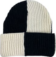 MARCUS ADLER Checkered Knit Beanie