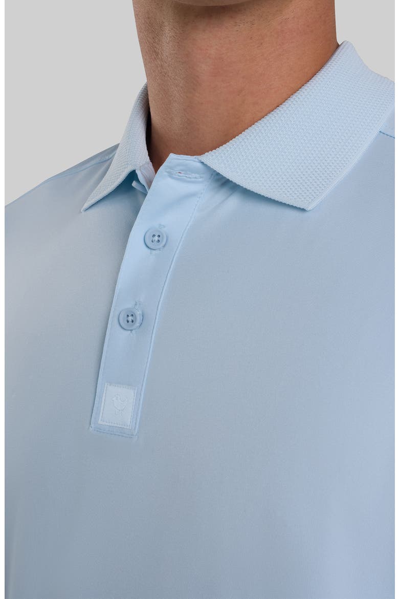 Evolution Ridge Performance Golf Polo, Alternate, color, BABY BLUE