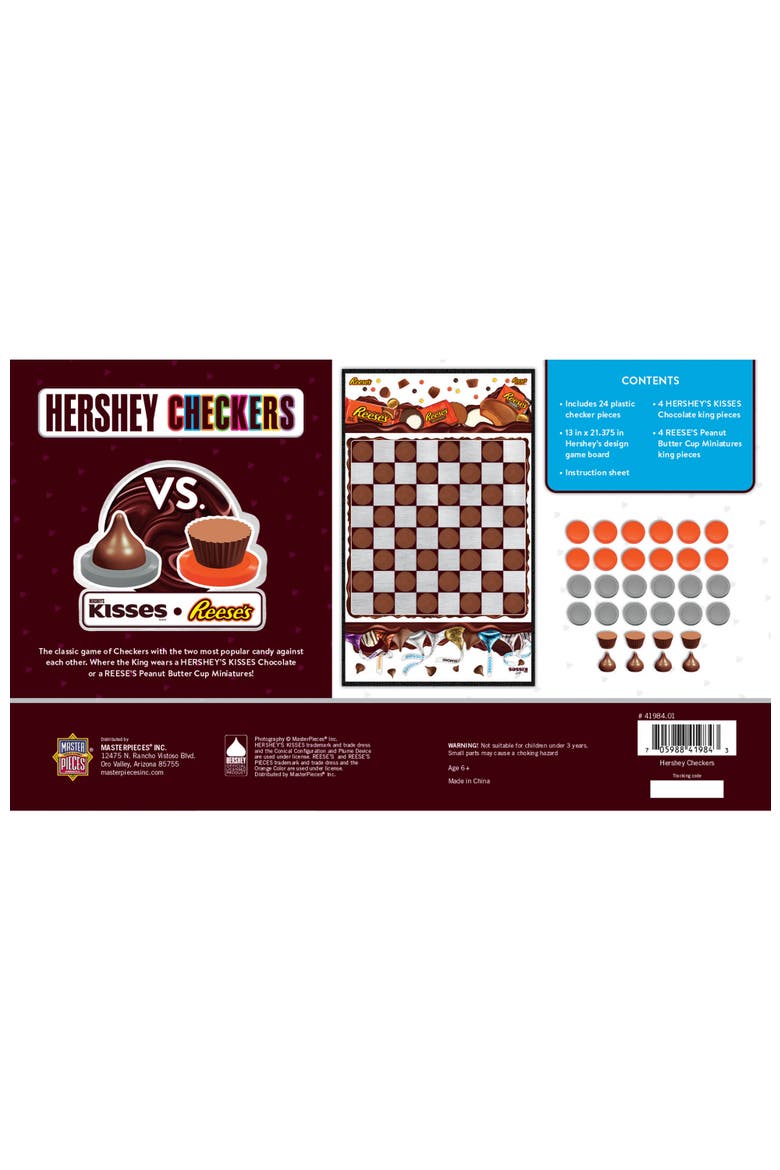 Hershey's Kisses vs Reese's Checkers, Alternate, color, Multicolor