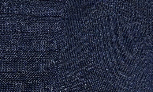 Nic + Zoe Nic+zoe Linen Blend Bolero Cardigan In Dark Indigo
