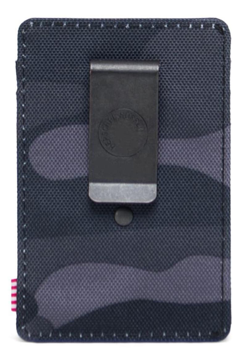 Raven Card Case, Alternate, color, NIGHT CAMO