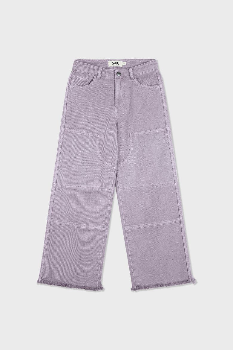 Organic Cotton Denim Carpenter Jean, Main, color, Light Lilac