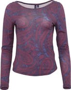 Lords of Harlech Carly Merino Long Sleeve Boatneck Shirt