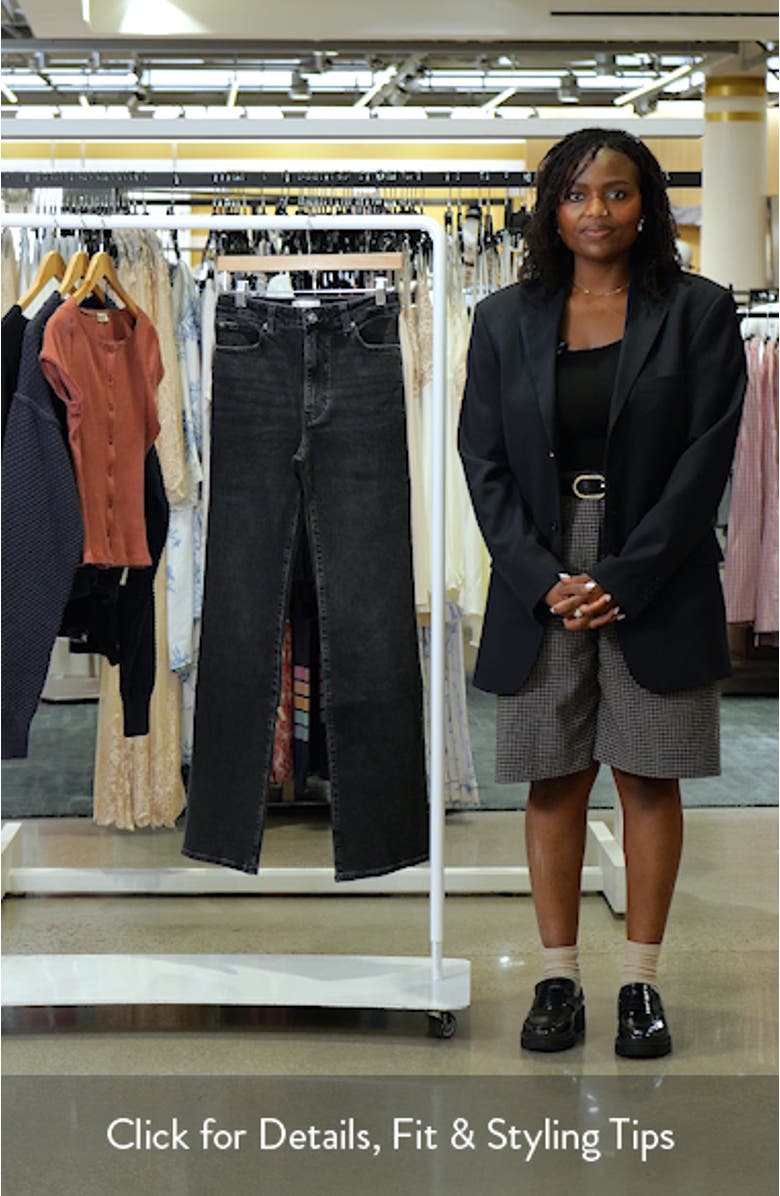 The Arrow High Waist Relaxed Bootcut Jeans, sales video thumbnail