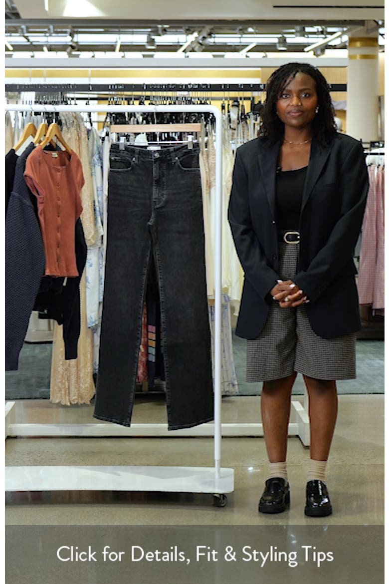 The Arrow High Waist Relaxed Bootcut Jeans video