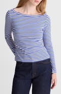 Madewell The '90s Stripe Cotton Boatneck T-Shirt