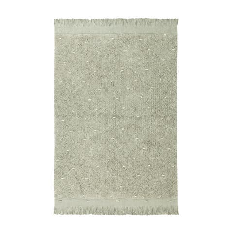 Washable Rug Woods Symphony Olive