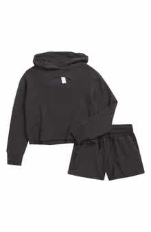 Kids' Supreme Waffle Zoe Hoodie & Shorts Set