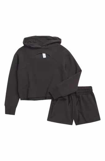 Kids' Supreme Waffle Zoe Hoodie & Shorts Set