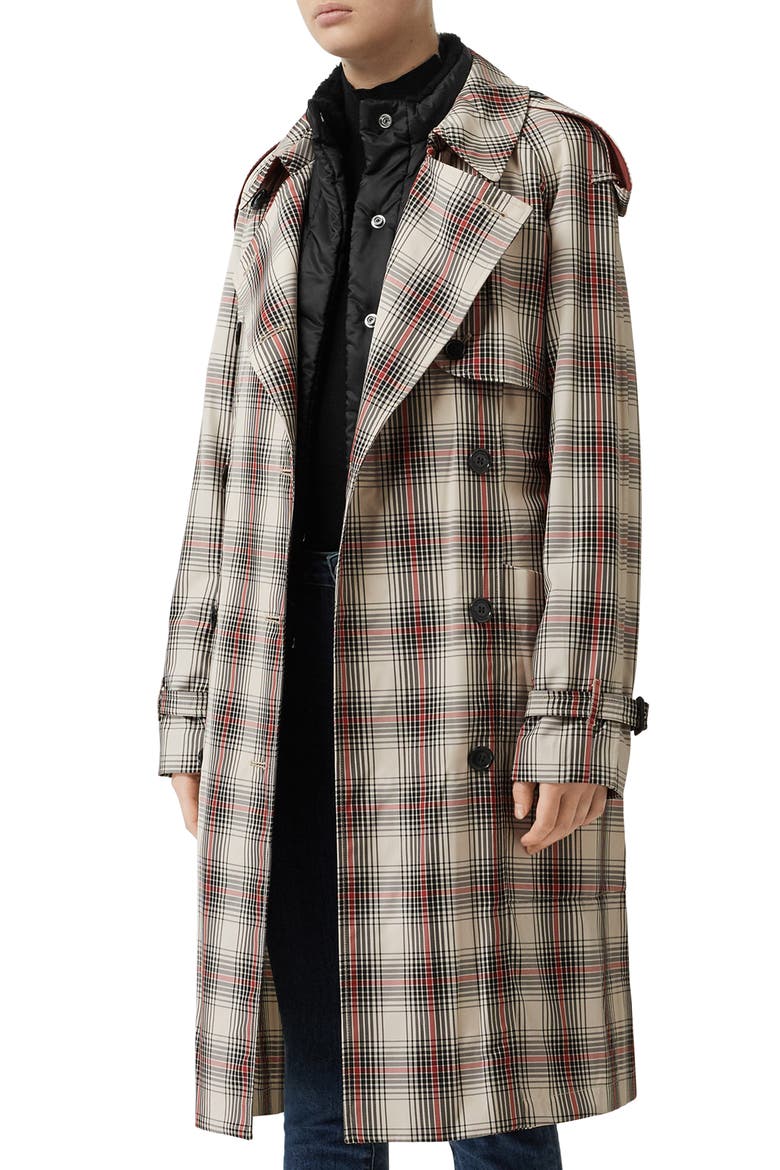 Mileburn Trench Coat, Main, color, LIGHT NUDE